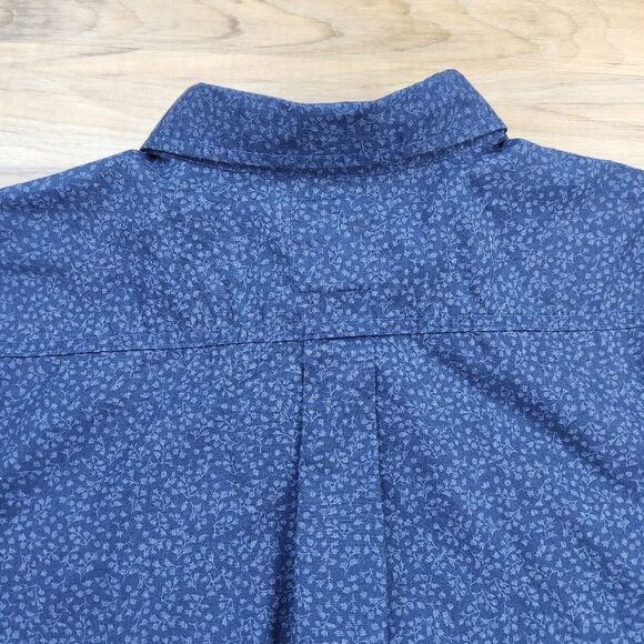 🔹️Levi's Blue Classic Buttoned Front Long Sleeve Shirt Men's Large - Picture 5 of 12